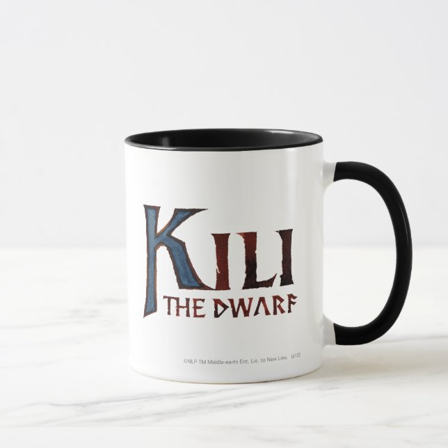 Tasse KILI THE DWARF™ Nom (Droite)