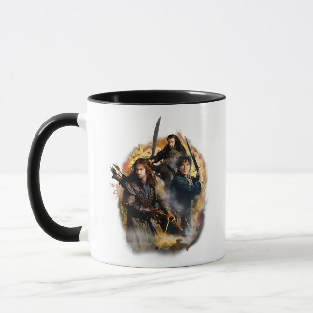 Tasse Kili, THORIN OAKENSHIELD™, & BAGGINS™ Graphique (Gauche)