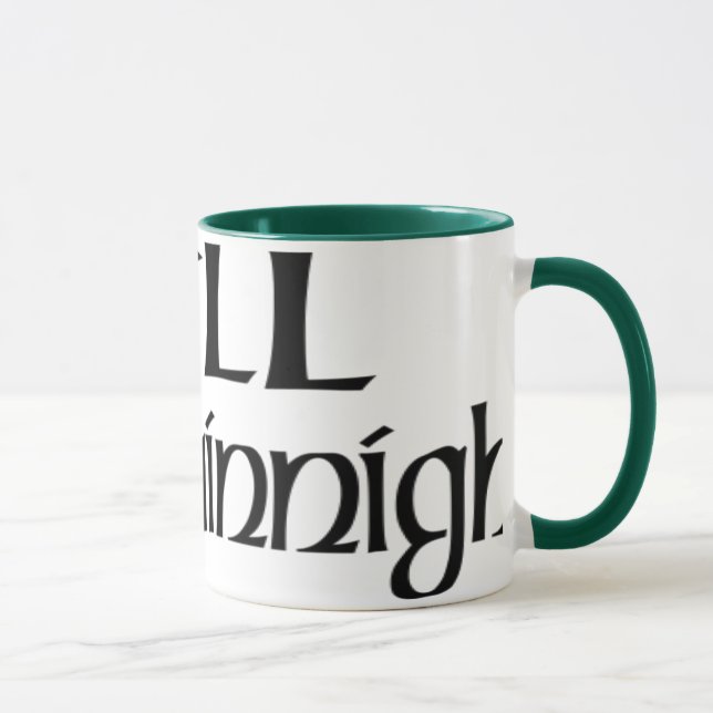 Tasse Kilkennys (Gälisch) (Rechts)