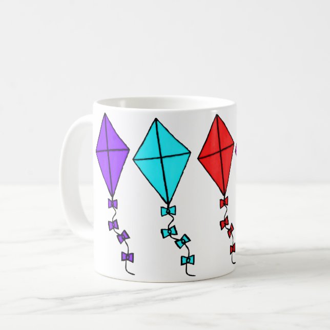Tasse Kites (Vorderseite Links)