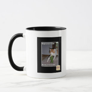 Tasse Kitteh végétarien