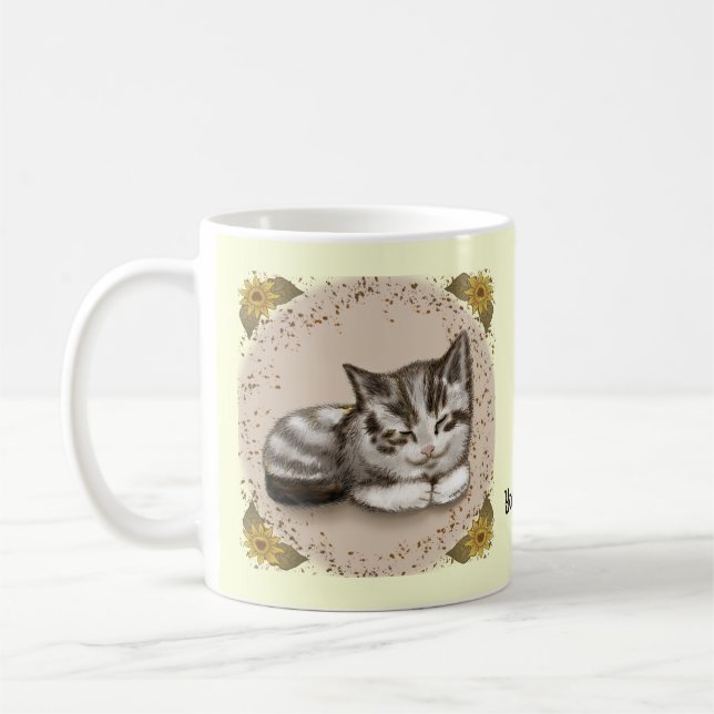 Tasse Kitten Sleeping (Gauche)