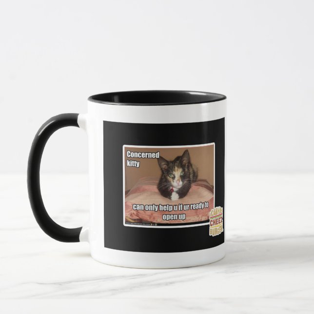 Tasse Kitty intéressé (Gauche)