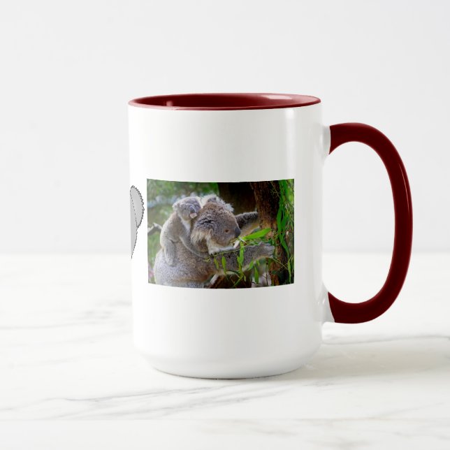 Tasse Koala Bear Aussi Safari Peace Love Nature Destiny (Droite)