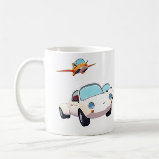 Tasse - Kraftfahrzeuge und Flugzeug