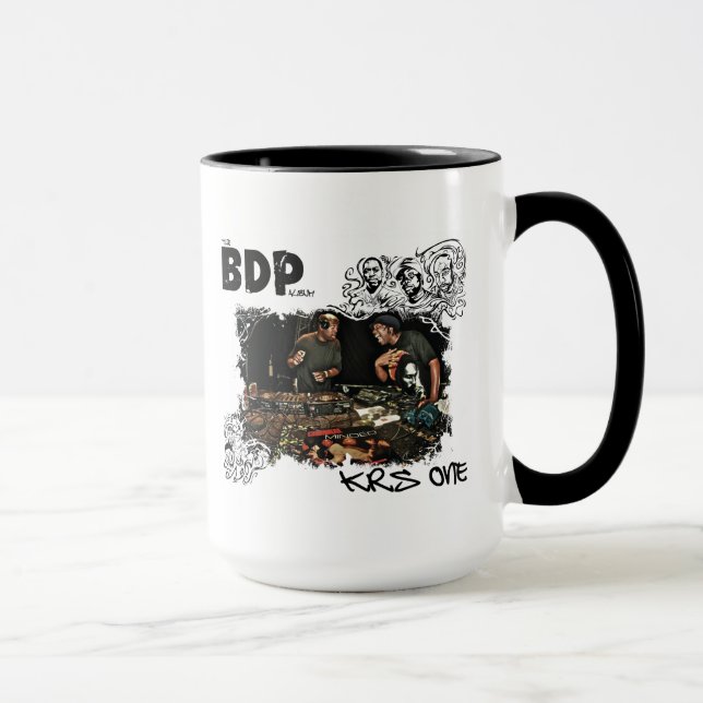 Tasse KRS-One "tasse de café de l'album de BDP" (Droite)