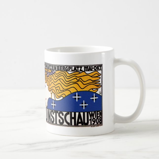 Tasse: Kunstschau Wien von Loffler Kaffeetasse (Rechts)