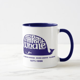 Tasse La baleine assoiffée, verger de rivière,