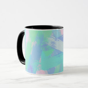 Tasse la brosse frotte la texture