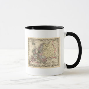 Tasse La carte de l'Europe par Mitchell