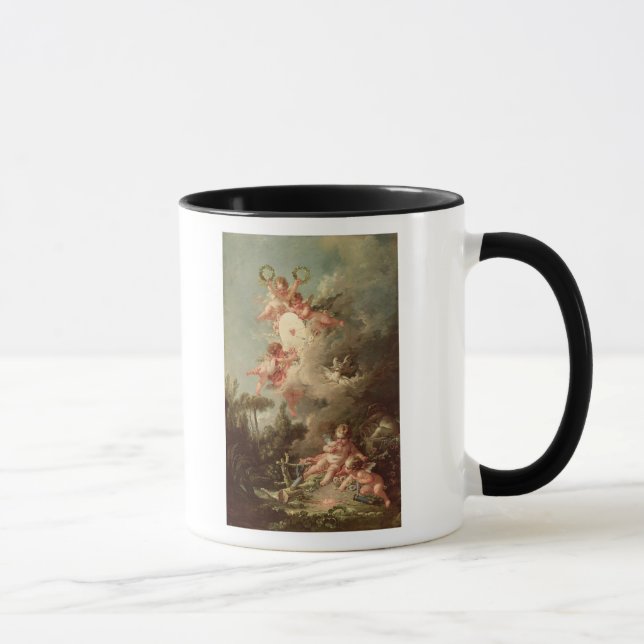 Tasse La cible du cupidon, 'de DES Dieux d'intrigues (Droite)