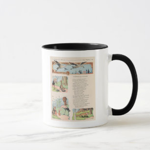 Tasse La cigogne et le Fox des fables