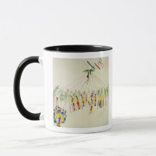 Tasse La danse de Sun de Shoshone (colorant sur la