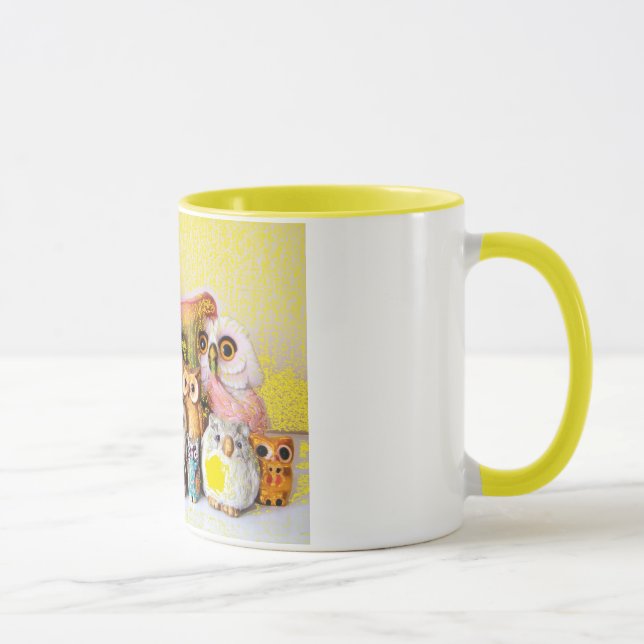 Tasse La famille de hibou (Droite)