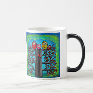Tasse La Famille de Hiboux II