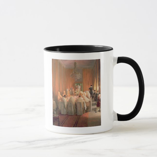 Tasse La famille de Rothschild à la prière (Droite)