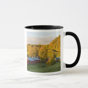 Tasse La ferme Jenne à Woodstock, Vermont. Automne. 2