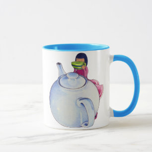 Tasse La Fille avec le thé