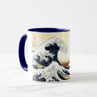 Tasse La grande vague outre de Kanagawa