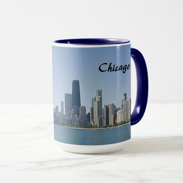 Tasse La ligne aérienne de Chicago (Devant droit)