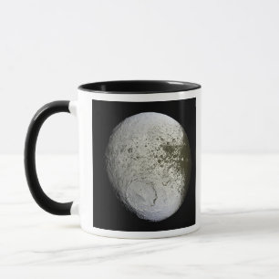 Tasse La lune de Saturne Iapetus 2