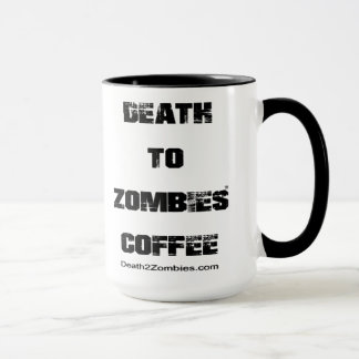Tasse La mort au café de zombis