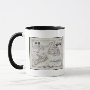 Tasse La Nouvelle-Écosse et Terre-Neuve, d'une série de