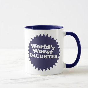 Tasse La pire fille du monde