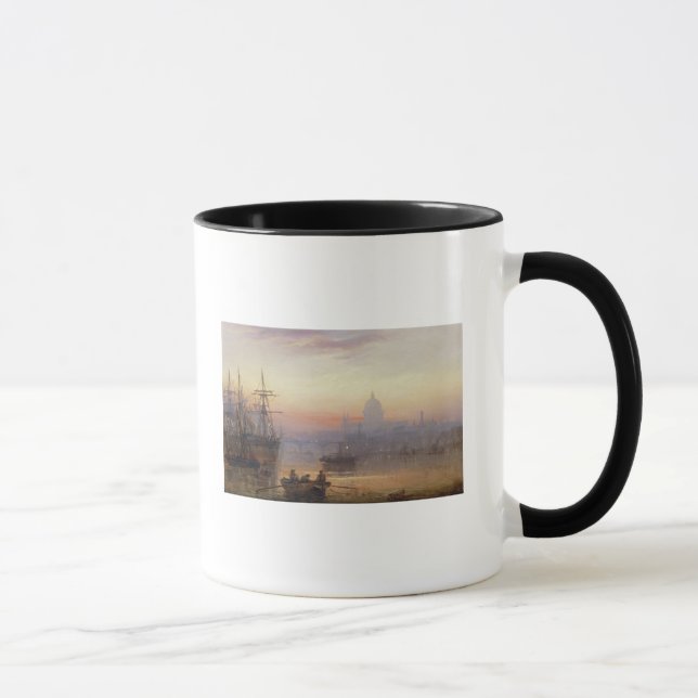Tasse La piscine de Londres au crépuscule, 1876 (Droite)