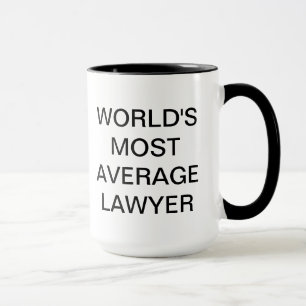 Tasse La plupart d'avocat moyen du monde