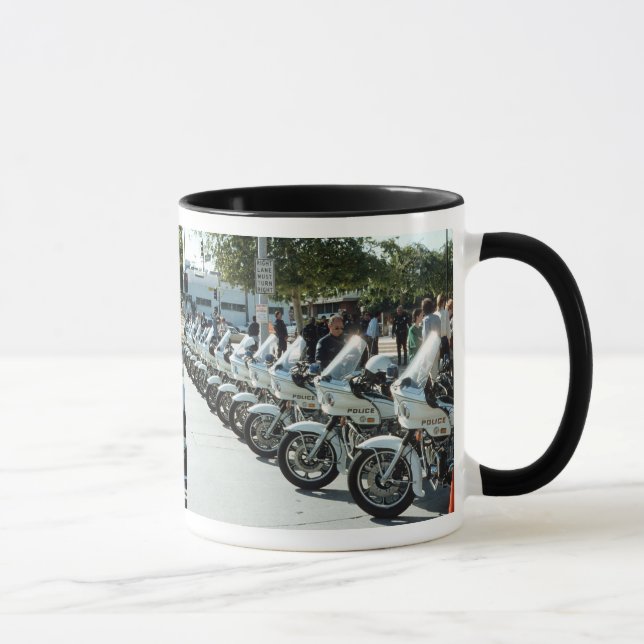 Tasse LA Police motos USA (Droite)