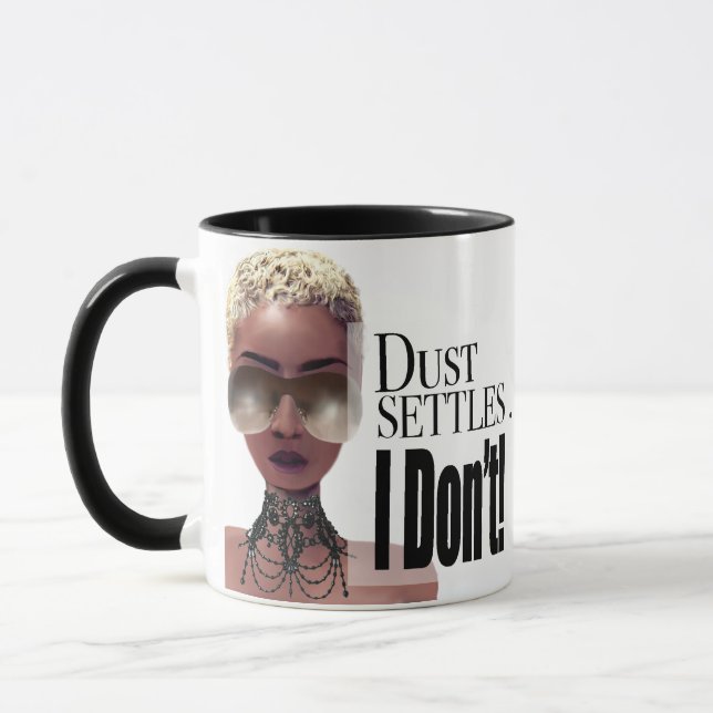 Tasse La POUSSIÈRE de beauté de MelaninBerry ARRANGE (Gauche)