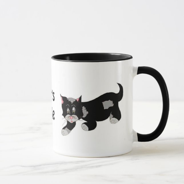 Tasse La règle du chat (Droite)