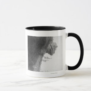 Tasse La roche principale de la grenouille sur la