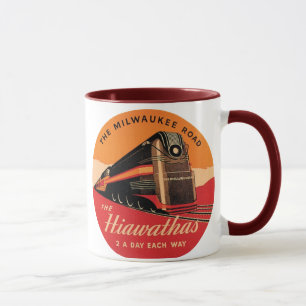 Tasse La route de Hiawathas Milwaukee