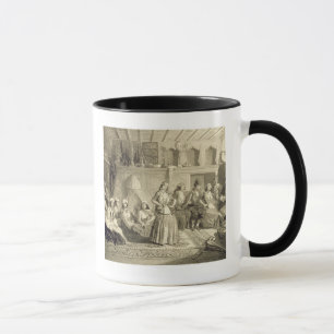 Tasse La salle de repos près des bains chez Shemakha,