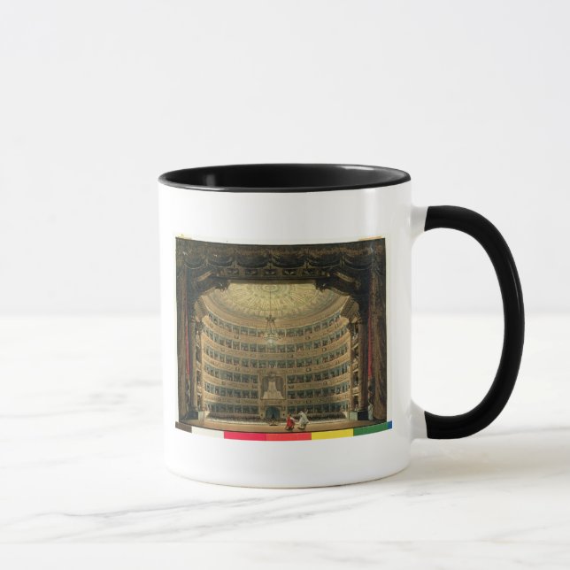 Tasse La Scala, Milan, pendant une représentation (Droite)