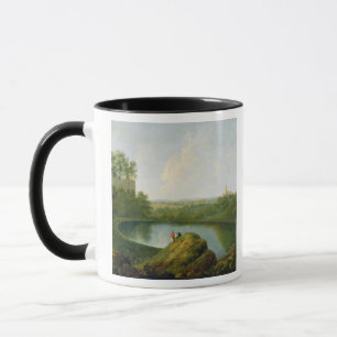 Tasse La tête du lac Nemi (huile sur la toile)