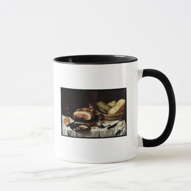 Tasse La vie toujours avec du jambon (Droite)