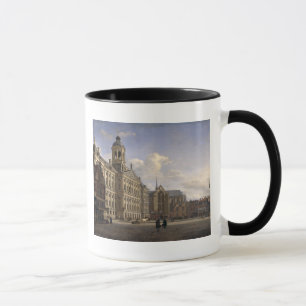 Tasse La ville nouvelle Hall, Amsterdam, 1668