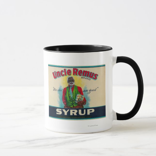 Tasse Label du sirop Oncle Remus Cairo, GA (Droite)