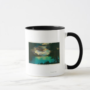 Tasse Lac Kenai, Alaska, collecte des tempêtes