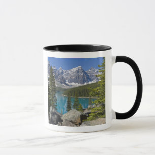Tasse Lac Moraine, Rocheuses canadiennes, Alberta, Canad