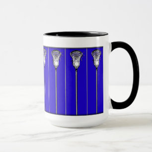 Tasse Lacrosse Sports Blue