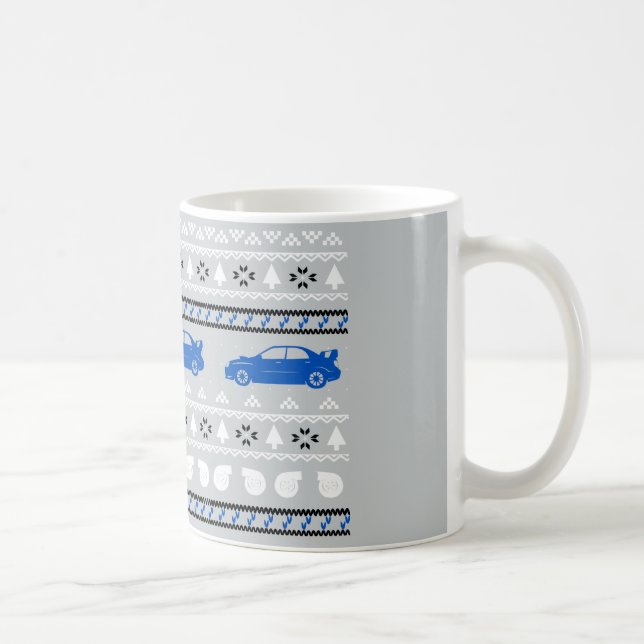 Tasse laide de voiture de Turbo de Noël (Droite)