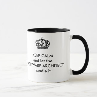 Tasse Laissez l'architecte de logiciel le manipuler