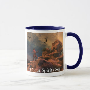 Tasse Laissez vos spiritueux monter