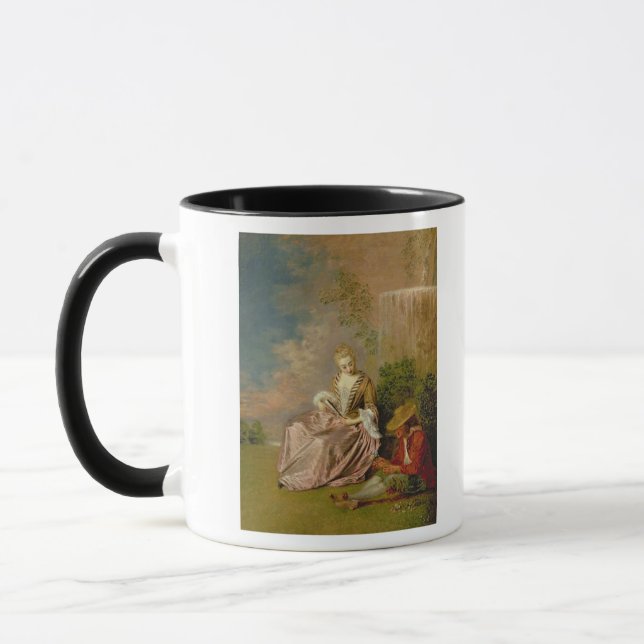 Tasse L'amant timide, 1718 (Gauche)