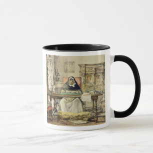 Tasse L'antérieur, des "croquis de l'Espagne", gravés