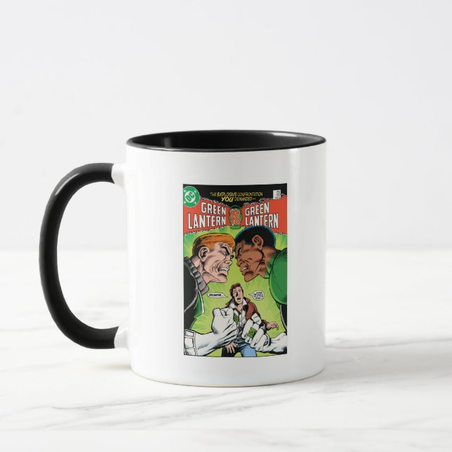 Tasse Lanterne verte contre Lanterne verte (Gauche)